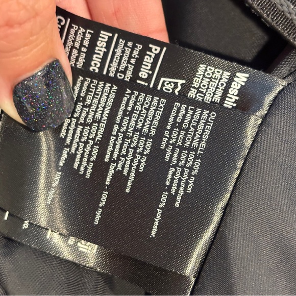 Burton Dryride Black Snowboard Jacket Youth Zipper Hooded Size Large - Picture 7 of 12